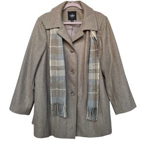 TOWER by London Fog Wool Blend Jacket Size-2X